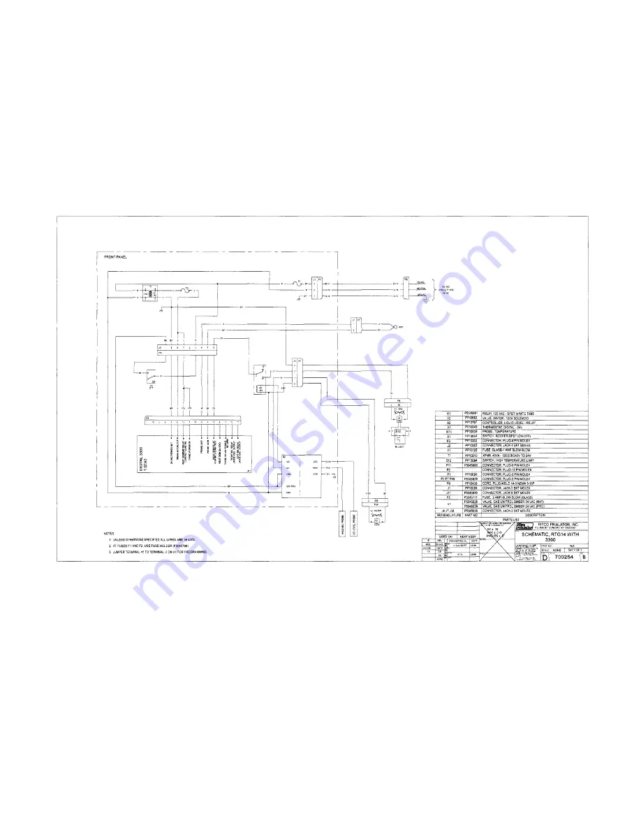 Pitco RTE14 Installation And Operation Manual Download Page 22