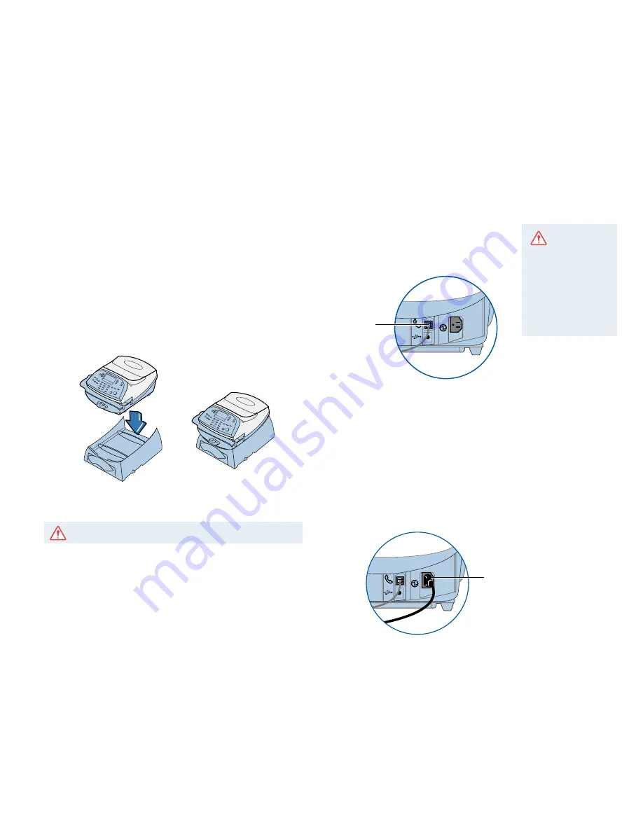 Pitney Bowes DM200L Quick Install Manual Download Page 3