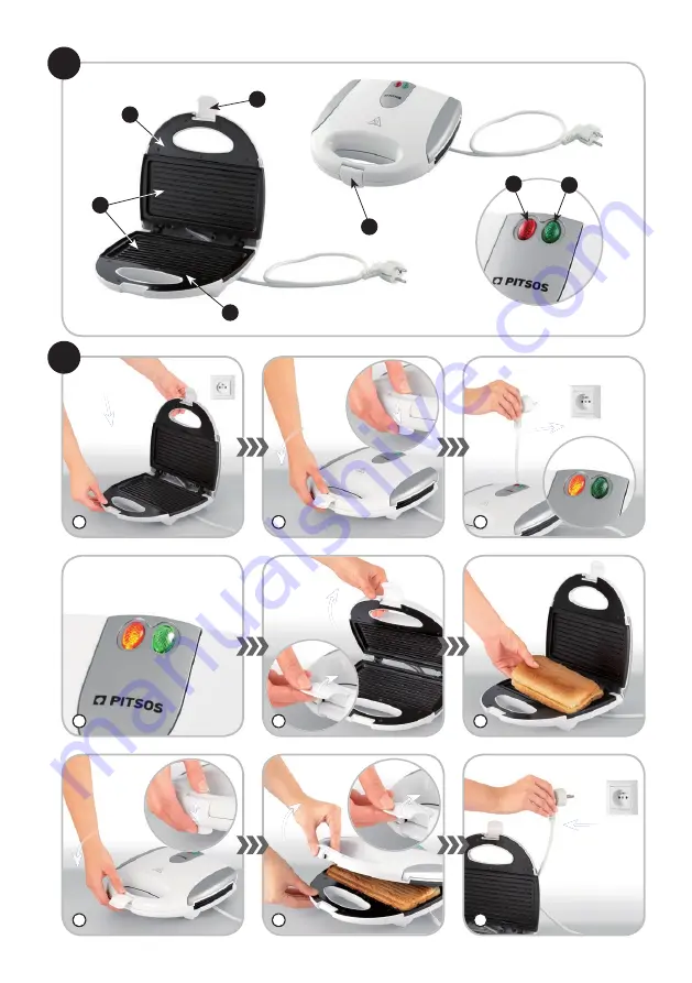 PITSOS GSM2001W User Manual Download Page 2