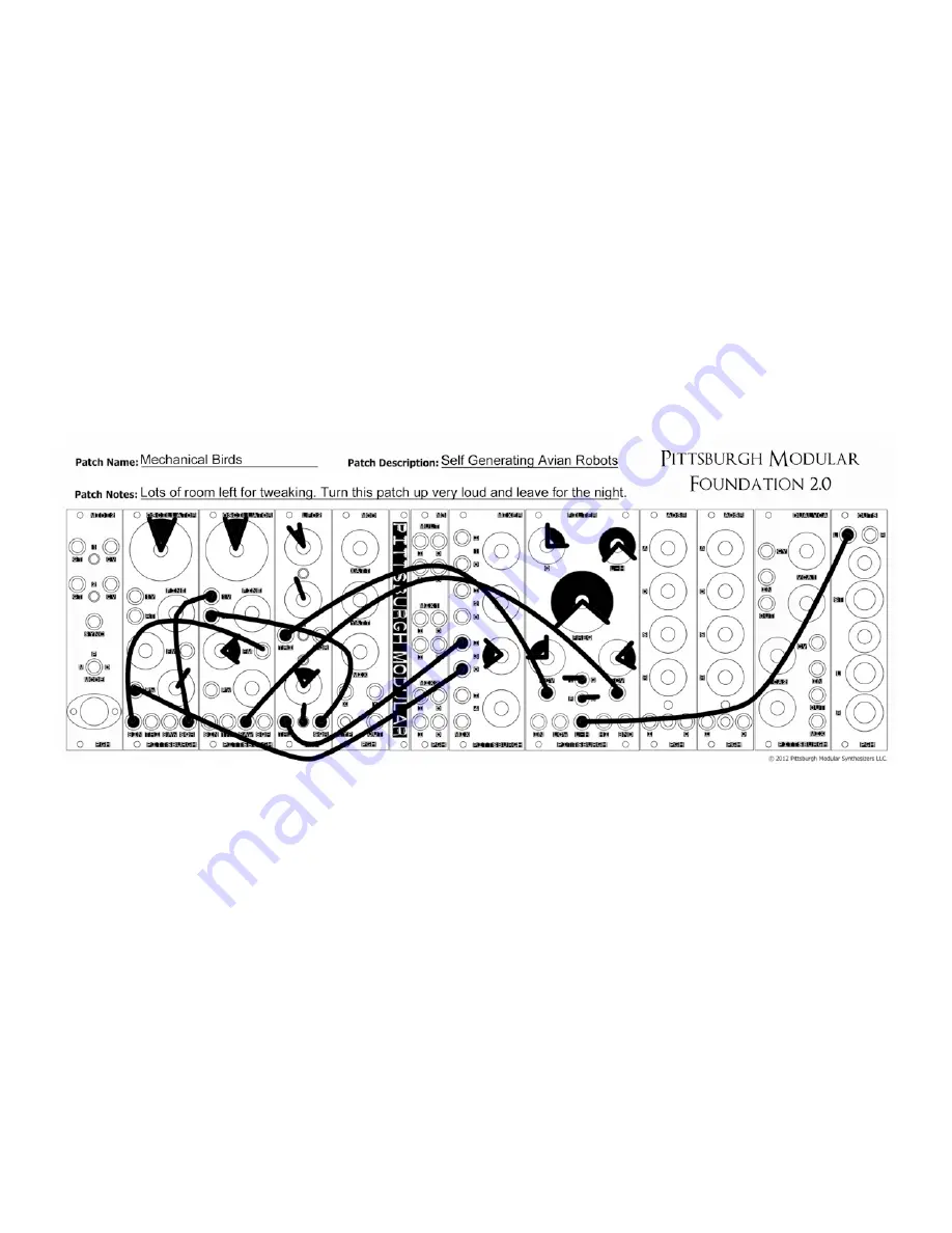 Pittsburgh Modular foundation 2.0 Manual And Patch Manual Download Page 36