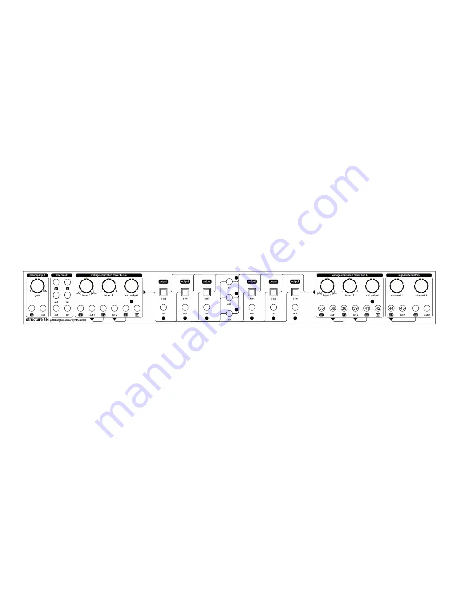 Pittsburgh Modular structure 344 Скачать руководство пользователя страница 1