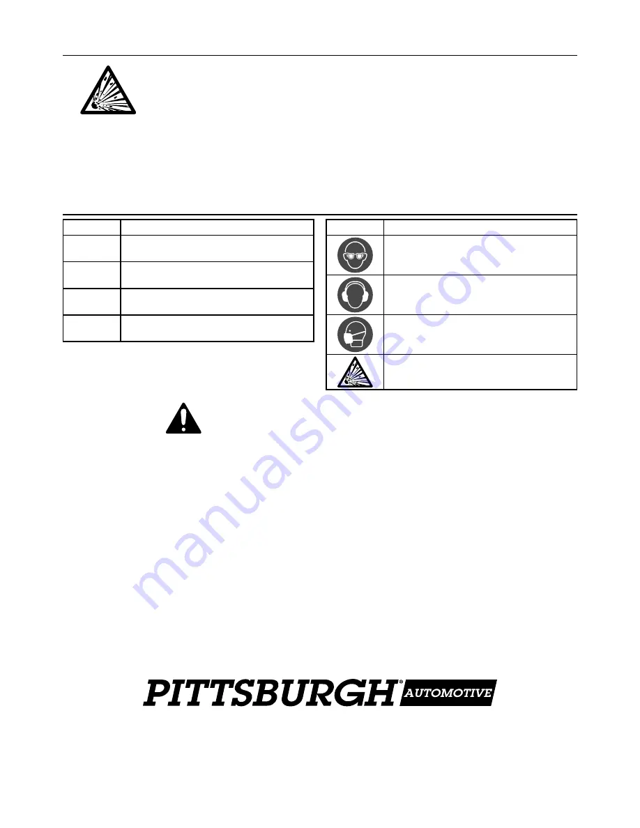 Pittsburgh 63273 Owner'S Manual Download Page 3