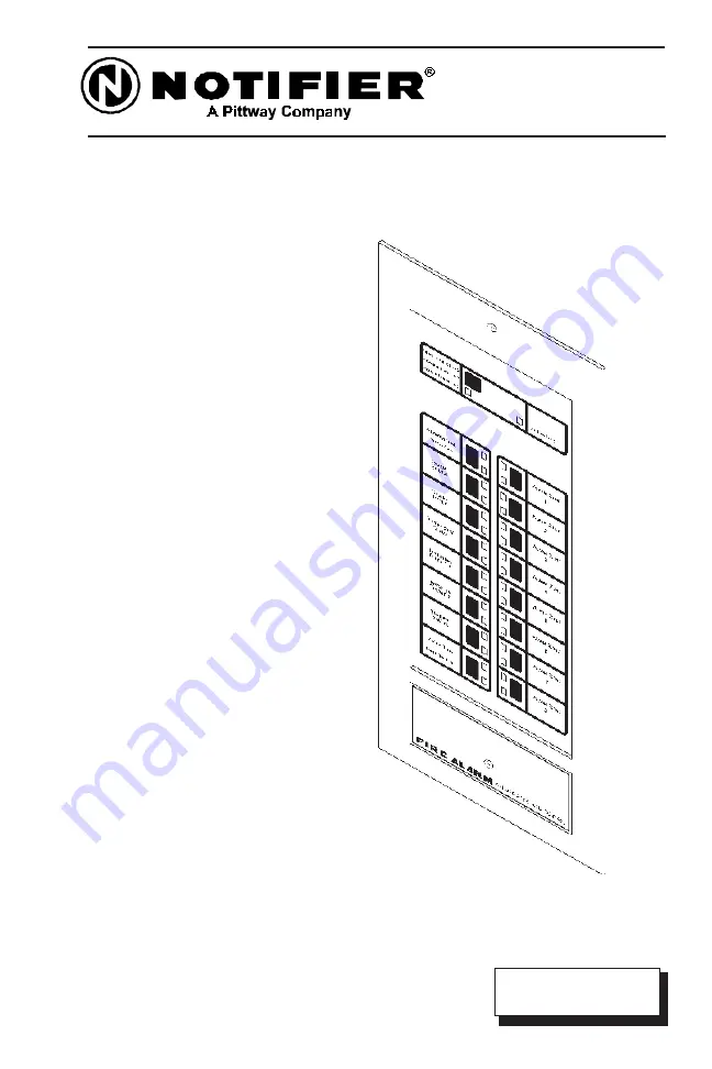 Pittway NOTIFIER AFM-16AT Installation Manual Download Page 1