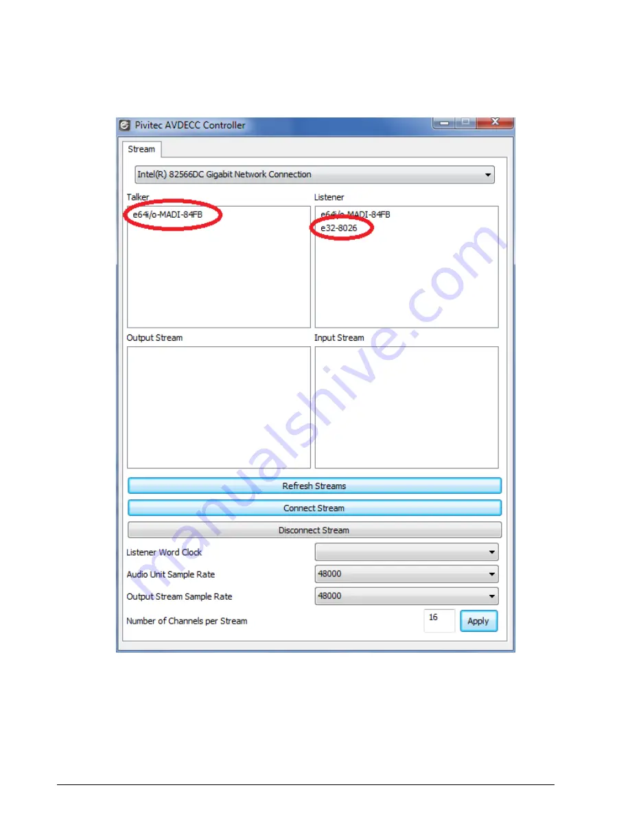 Pivitec e64i/o MADI Quick Start Manual Download Page 9