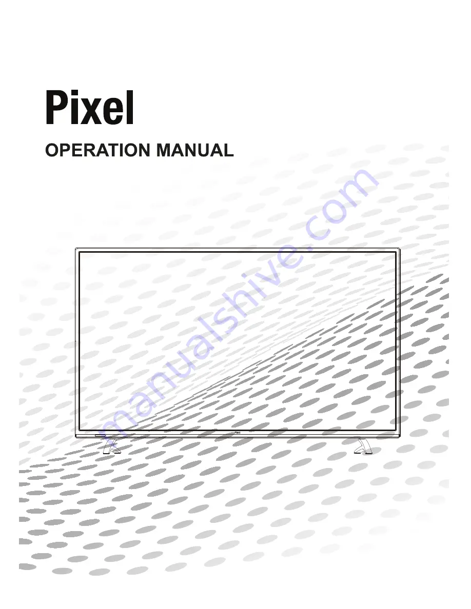 Pixel 50D1400 Operation Manual Download Page 1