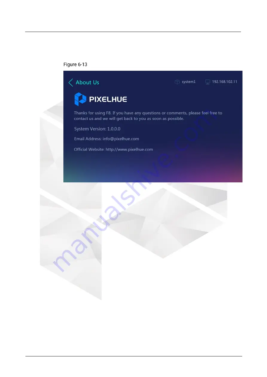 PIXELHUE Flex-View F4 User Manual Download Page 54