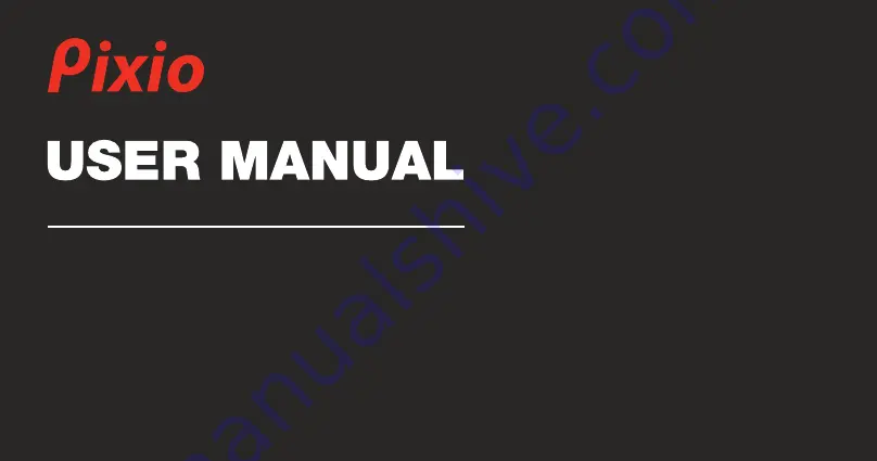 Pixio PX160 User Manual Download Page 1