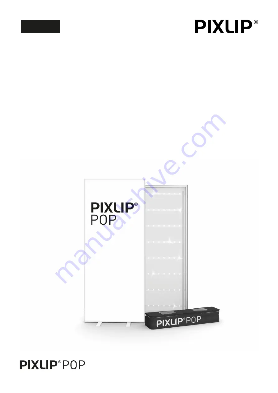 Pixlip POP UP DISPLAY Скачать руководство пользователя страница 1