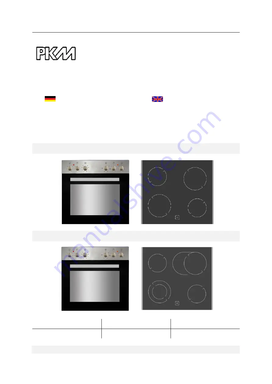 Pkm BIC7 GK IX 4 Instruction Manual Download Page 1