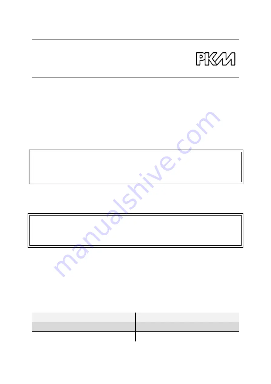 Pkm KF4 X KH Instruction Manual Download Page 82