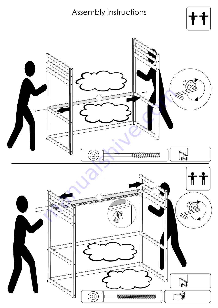 Pkolino Casita LOFT BED Manual Download Page 9