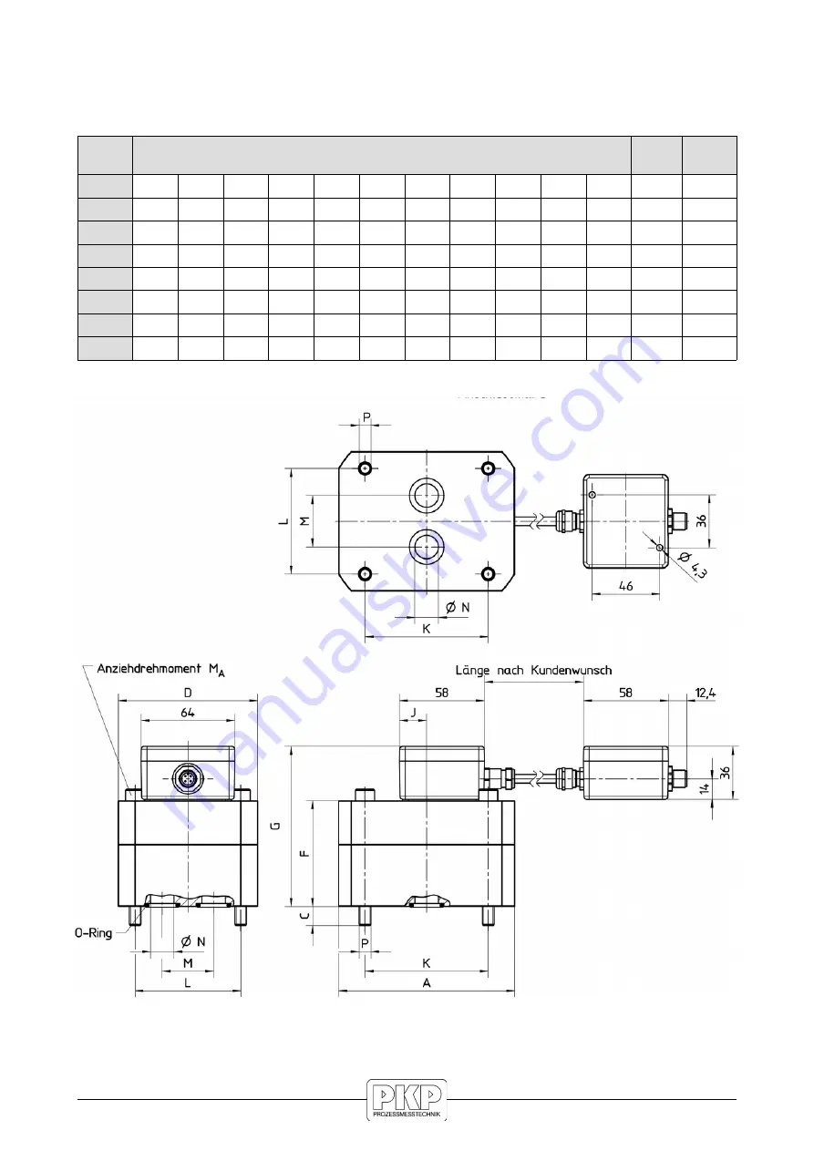 PKP DV04 Series Instruction Manual Download Page 14