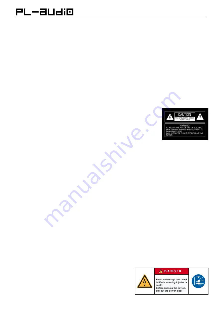 PL-AUDIO PowerPac 4003 DSP User Manual Download Page 3