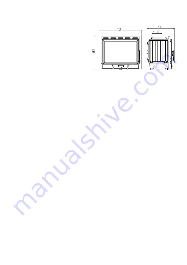 Plamen Barun Insert Termo Technical Instructions Download Page 29