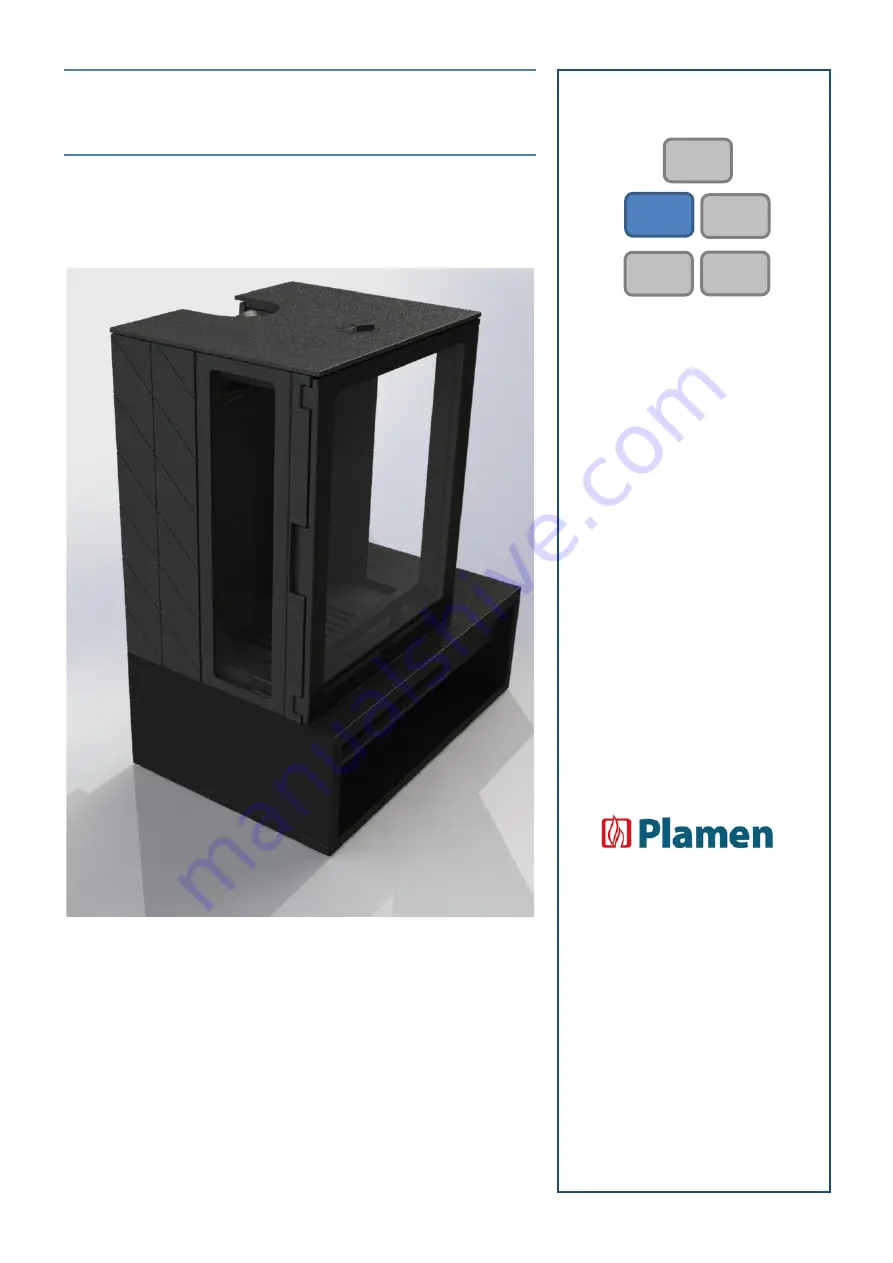 Plamen Eco Minimal 35 Installation & Operating Instructions Manual Download Page 14