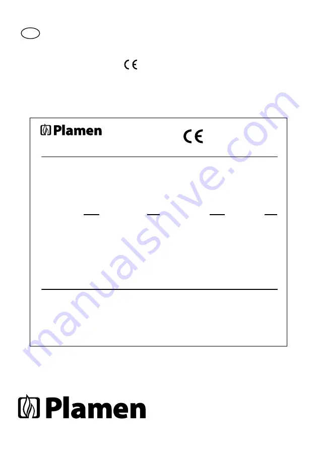 Plamen Tena Installation And Operating Instructions Manual Download Page 43