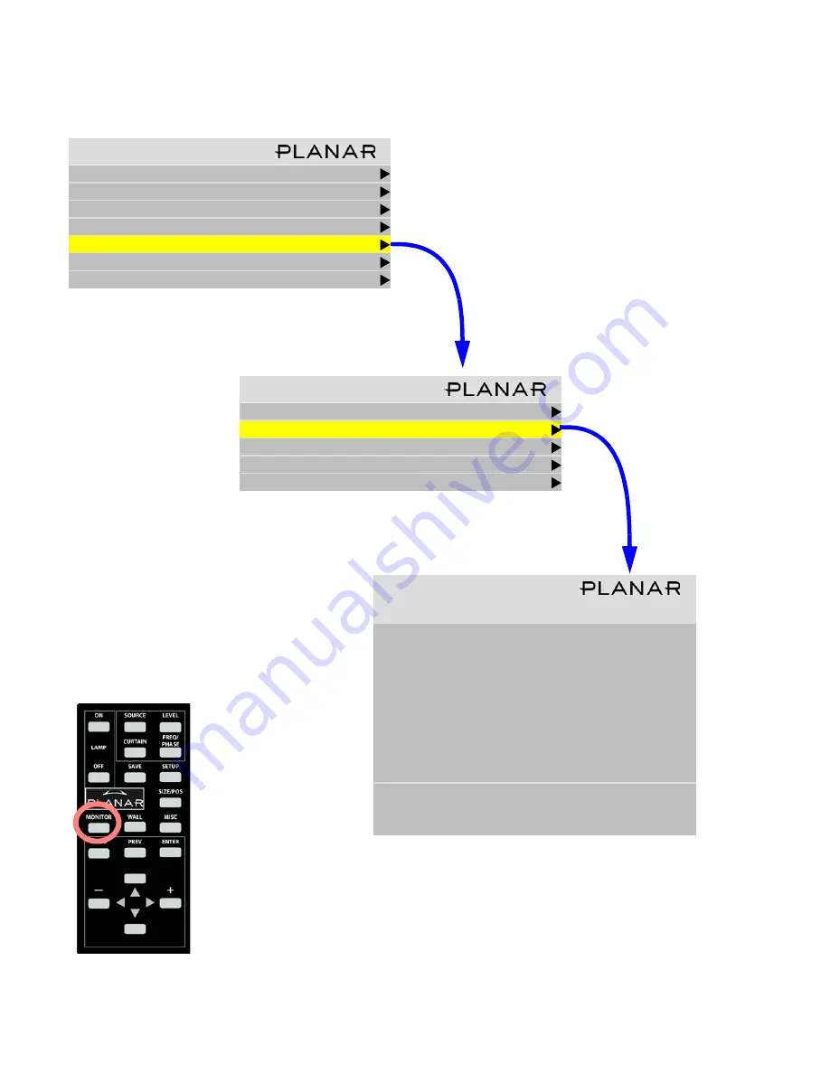 Planar Bobcat X SN-4045-WX User Manual Download Page 106