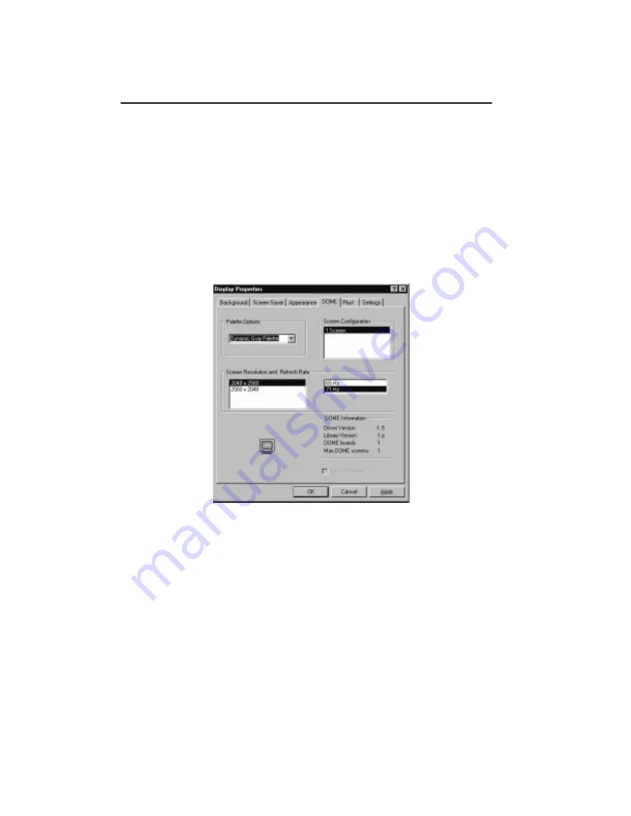 Planar Dome Md5/PCI Installation Manual Download Page 22