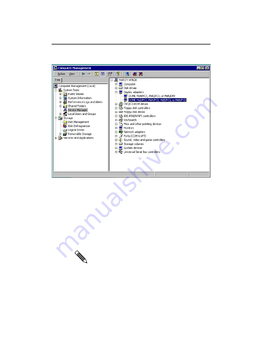 Planar Dome Md5/PCI Installation Manual Download Page 85