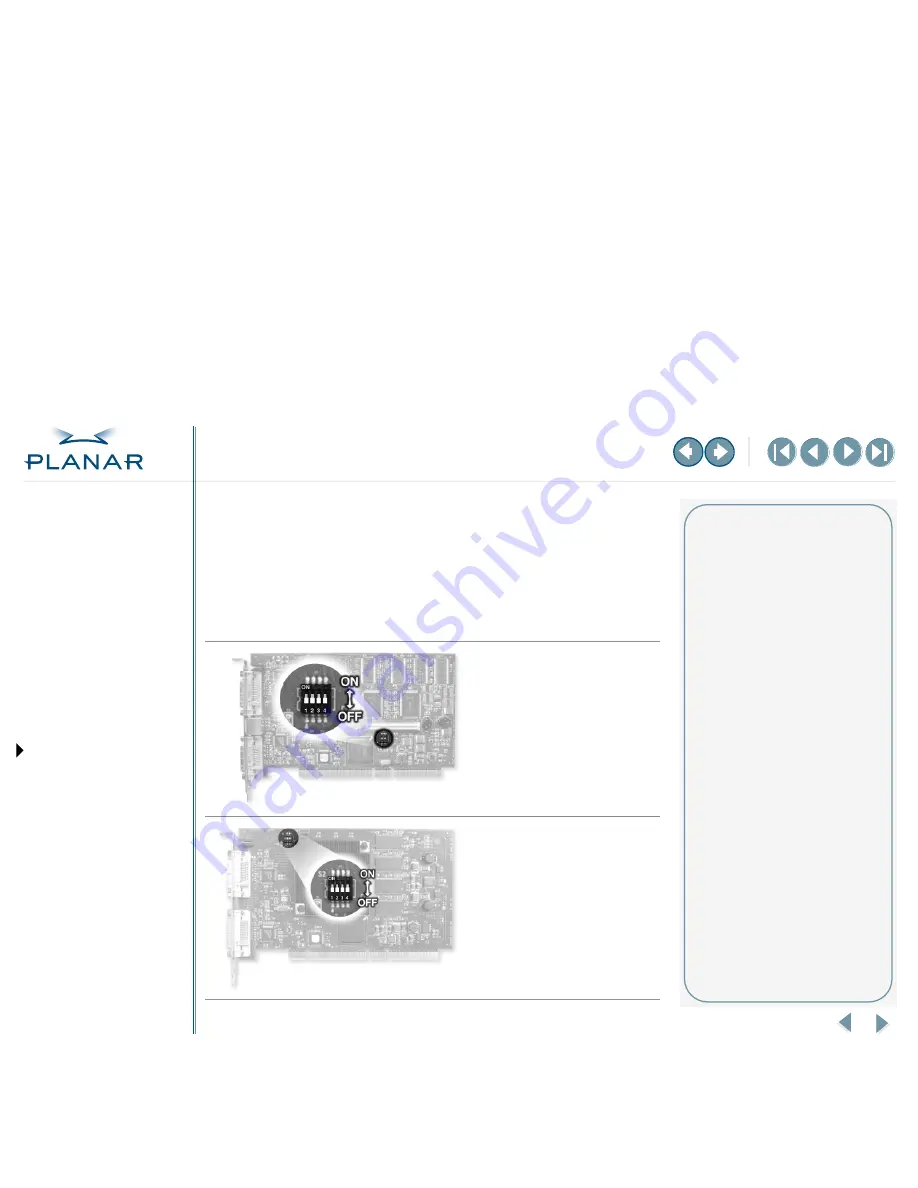 Planar DX/PCI Reference Manual Download Page 19