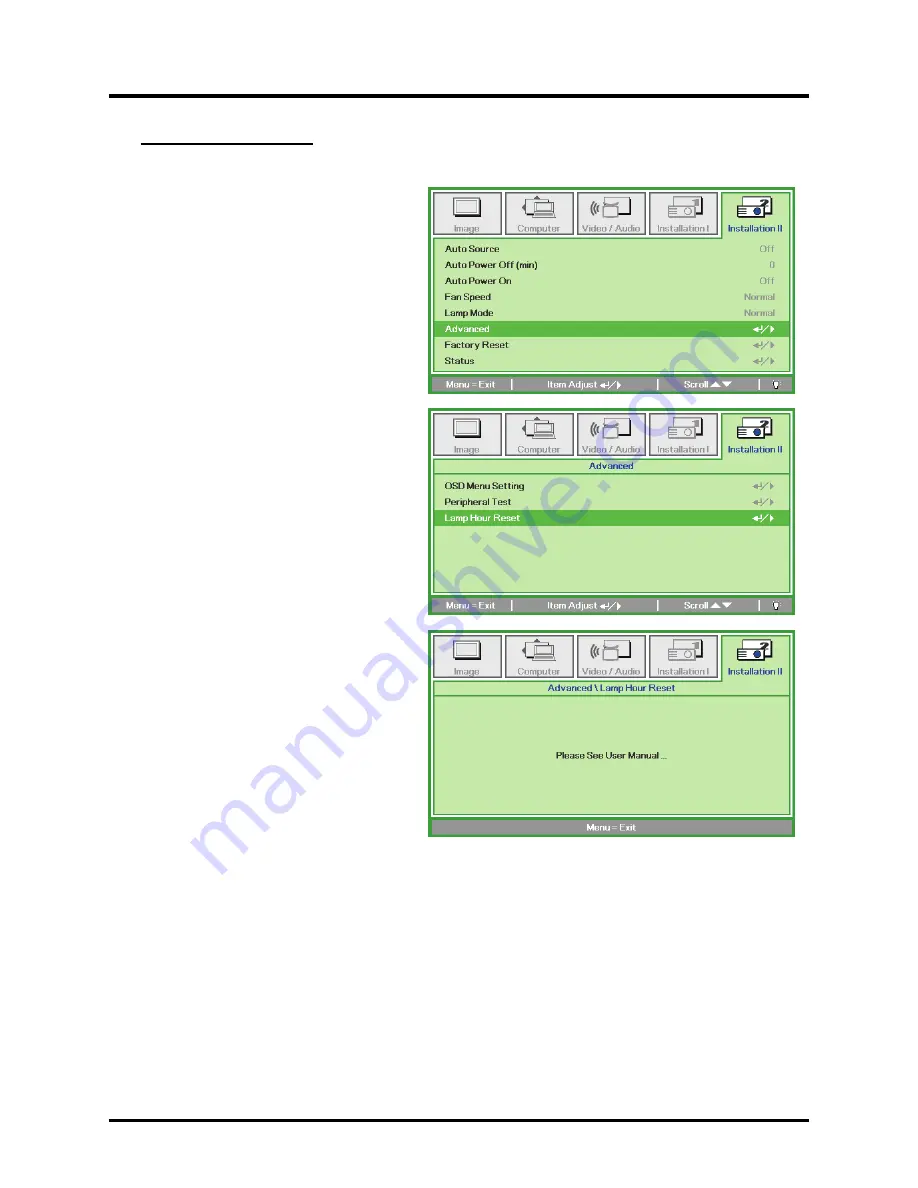 Planar PR2010 User Manual Download Page 44