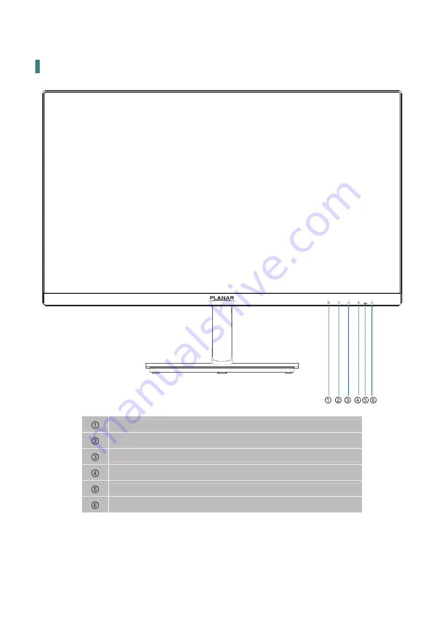 Planar PXN2480MW User Manual Download Page 9