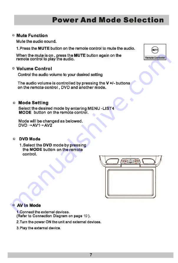 Planet Audio P10.1ES User Manual Download Page 7