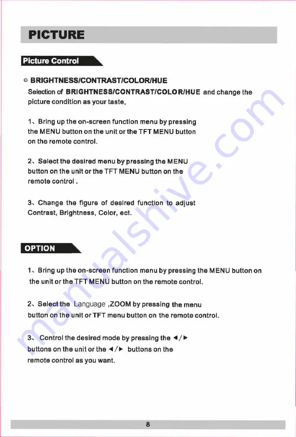 Planet Audio P10.1ES User Manual Download Page 8