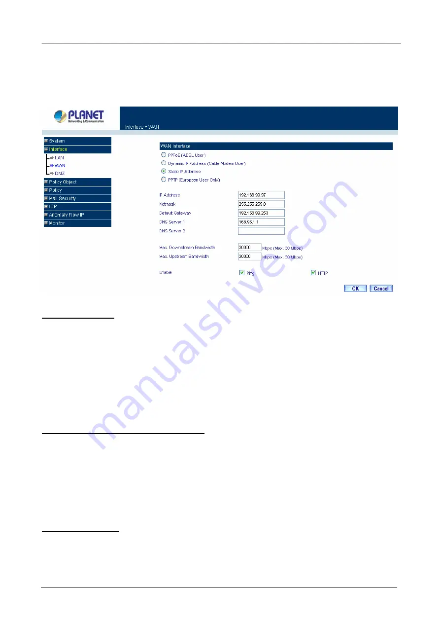 Planet Content Security Gateway CS-500 Скачать руководство пользователя страница 13