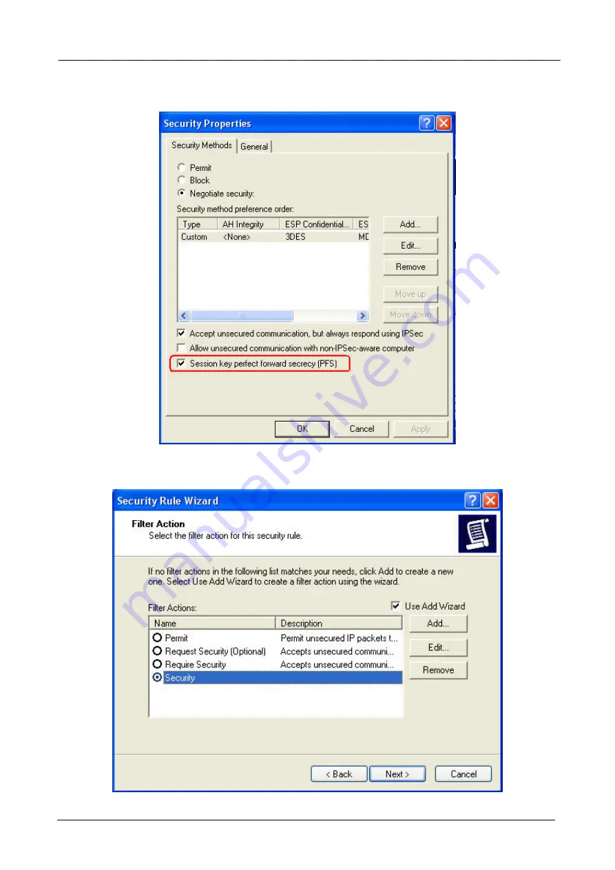 Planet Content Security Gateway CS-500 User Manual Download Page 145