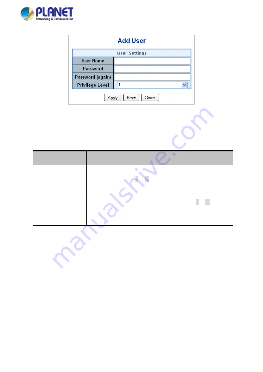 Planet GS-5220 Series User Manual Download Page 109