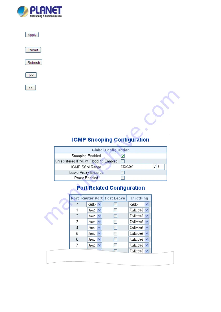 Planet GS-5220 Series User Manual Download Page 261