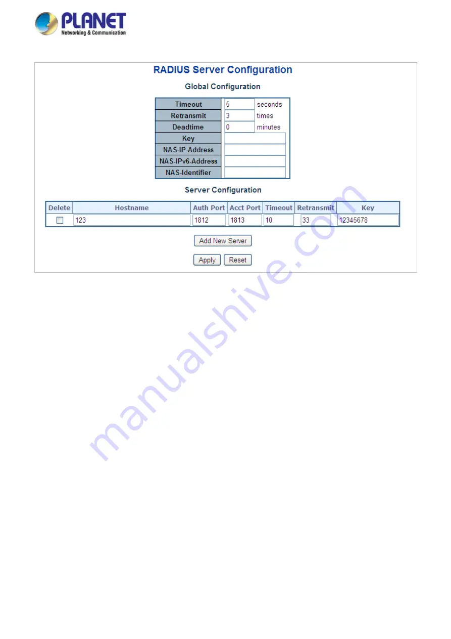 Planet GS-5220 Series User Manual Download Page 413