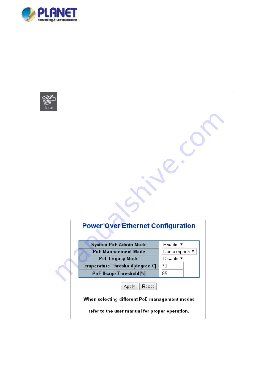 Planet GS-5220 Series User Manual Download Page 496