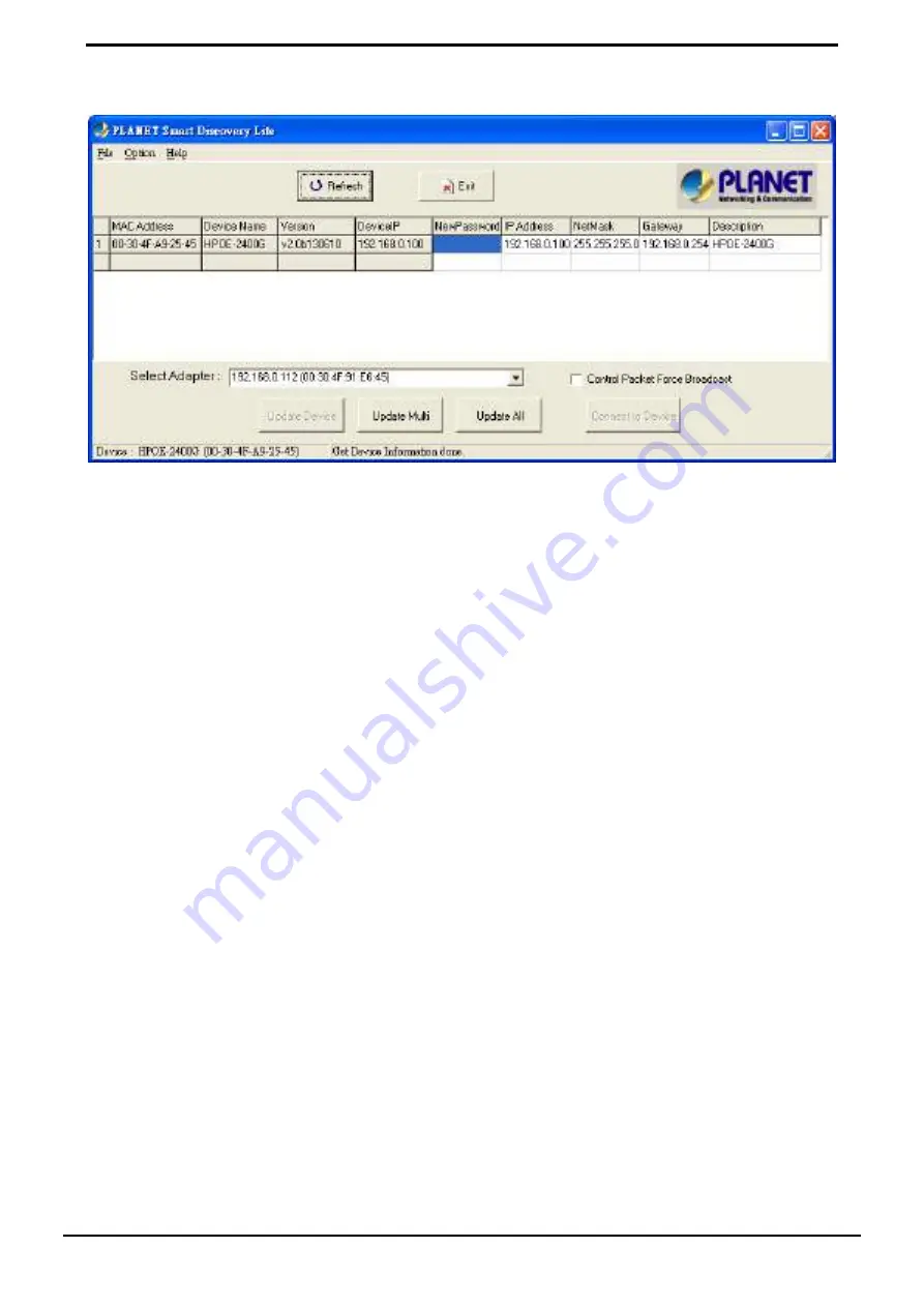 Planet HPOE-1200G User Manual Download Page 21