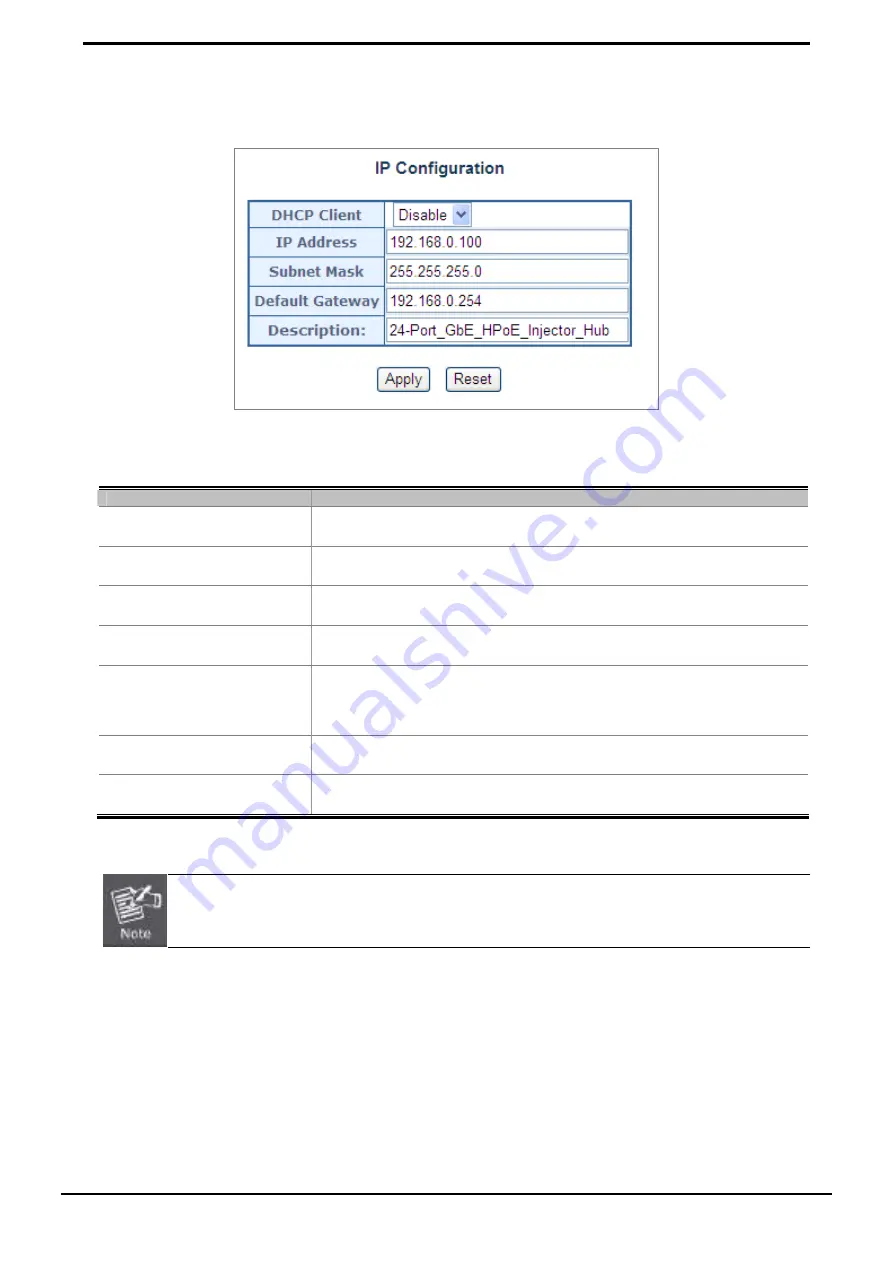 Planet HPOE-1200G User Manual Download Page 25