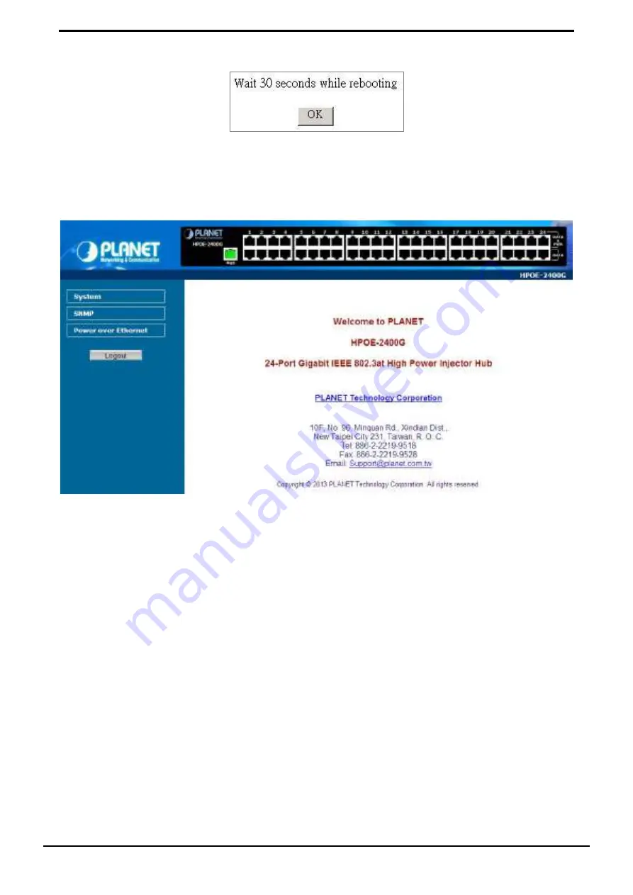 Planet HPOE-1200G User Manual Download Page 33