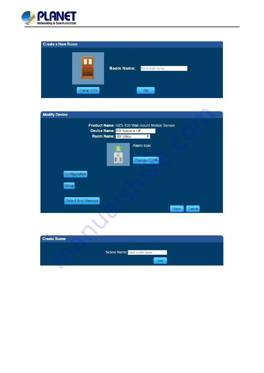 Planet HZS-300A User Manual Download Page 12