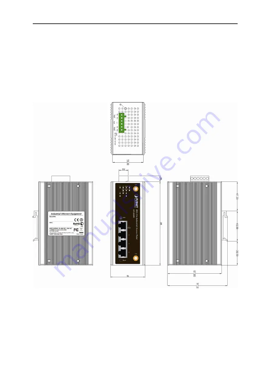 Planet IAP-2000PE User Manual Download Page 10