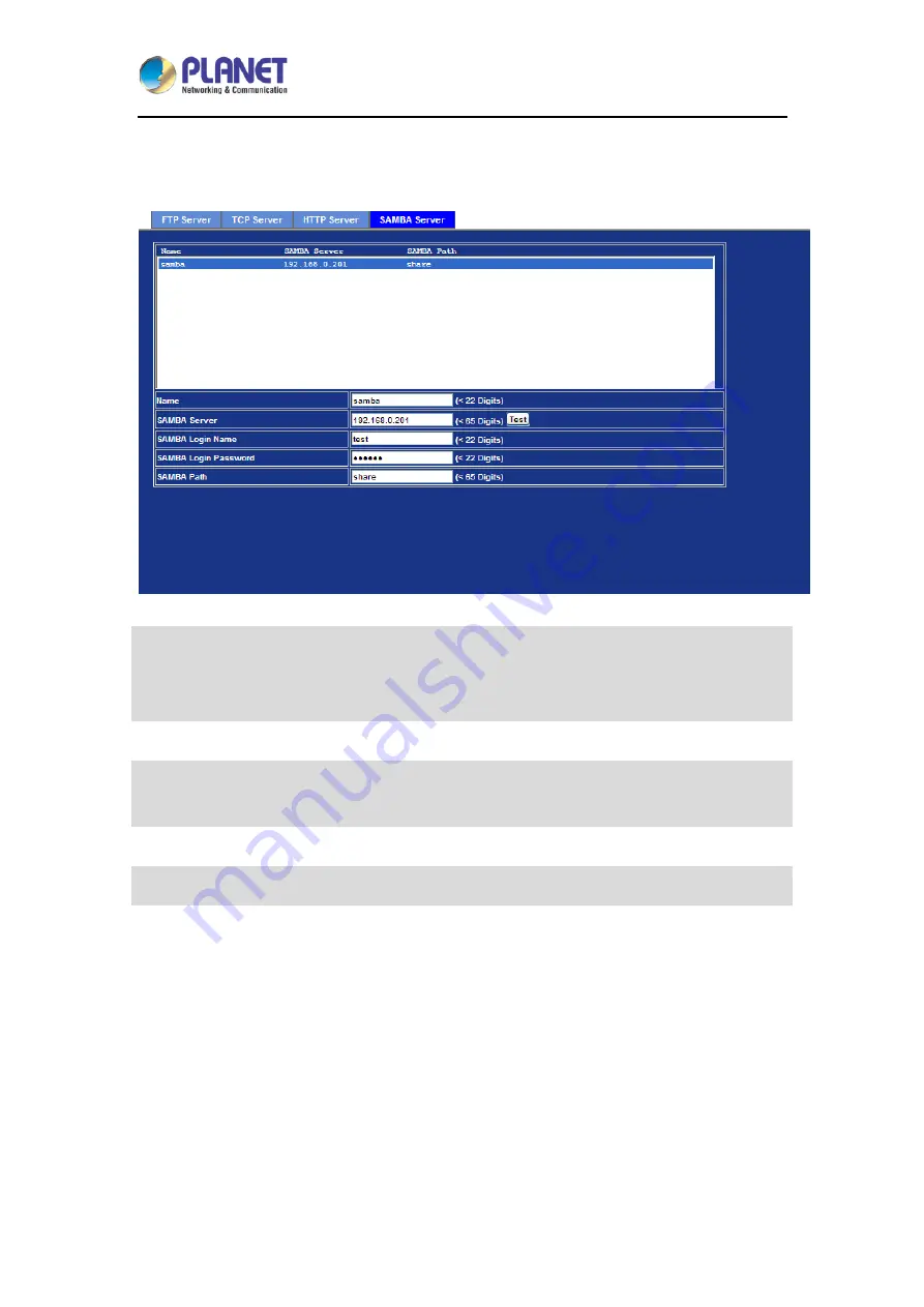 Planet ICA-HM351 User Manual Download Page 82