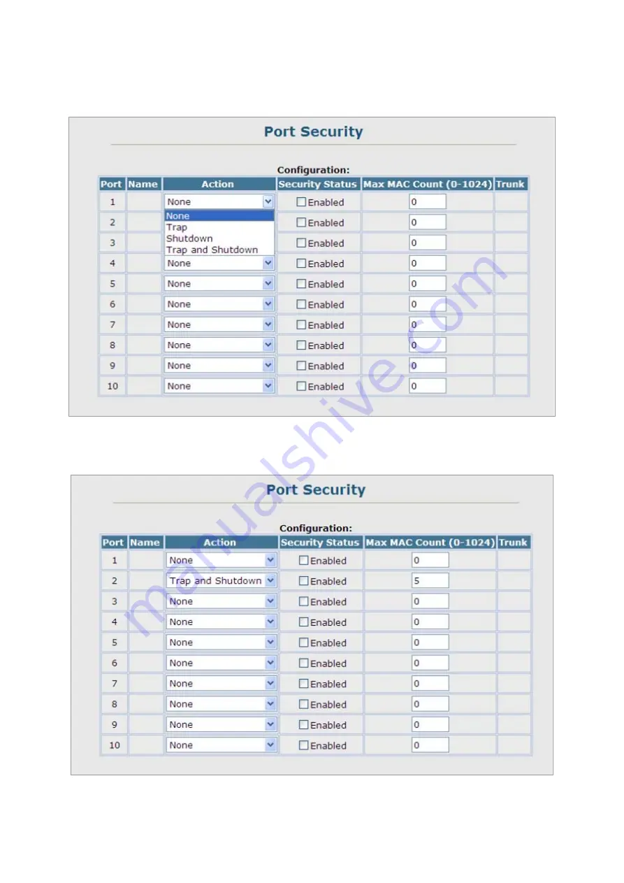 Planet IGSW-2840 User Manual Download Page 297