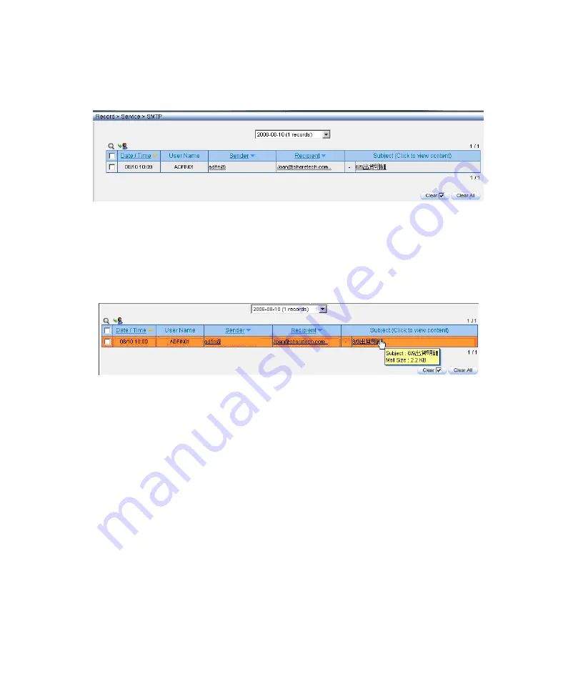 Planet IM-1000 User Manual Download Page 154