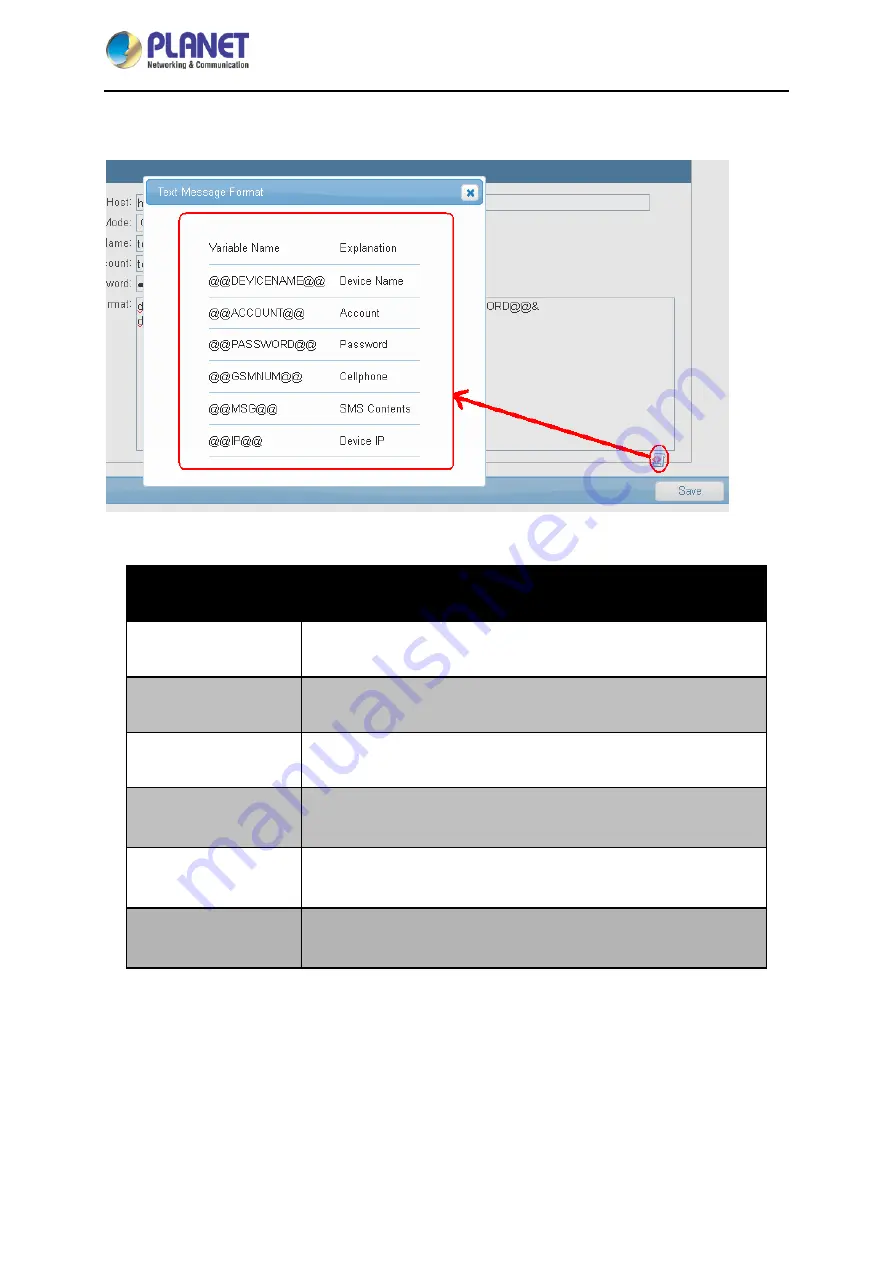 Planet IPM-4220 User Manual Download Page 76