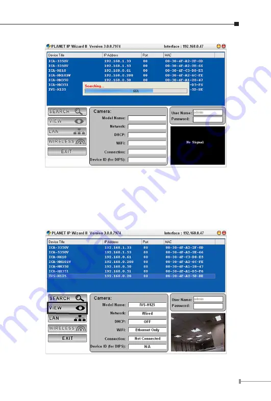 Planet IVS-H125 Quick Installation Manual Download Page 11