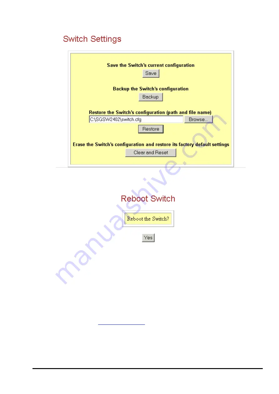 Planet SGSW-2402 User Manual Download Page 40