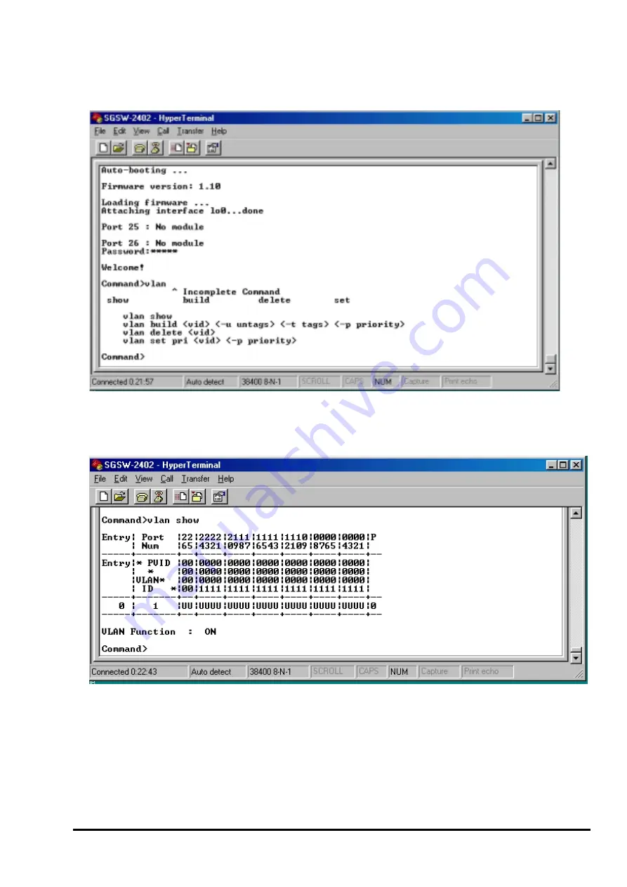 Planet SGSW-2402 User Manual Download Page 58