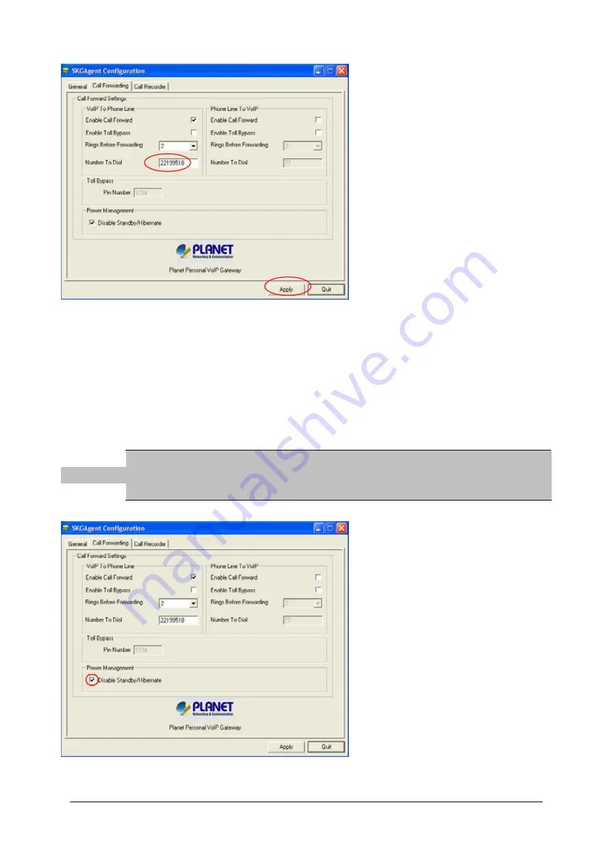 Planet SKG-300 User Manual Download Page 25