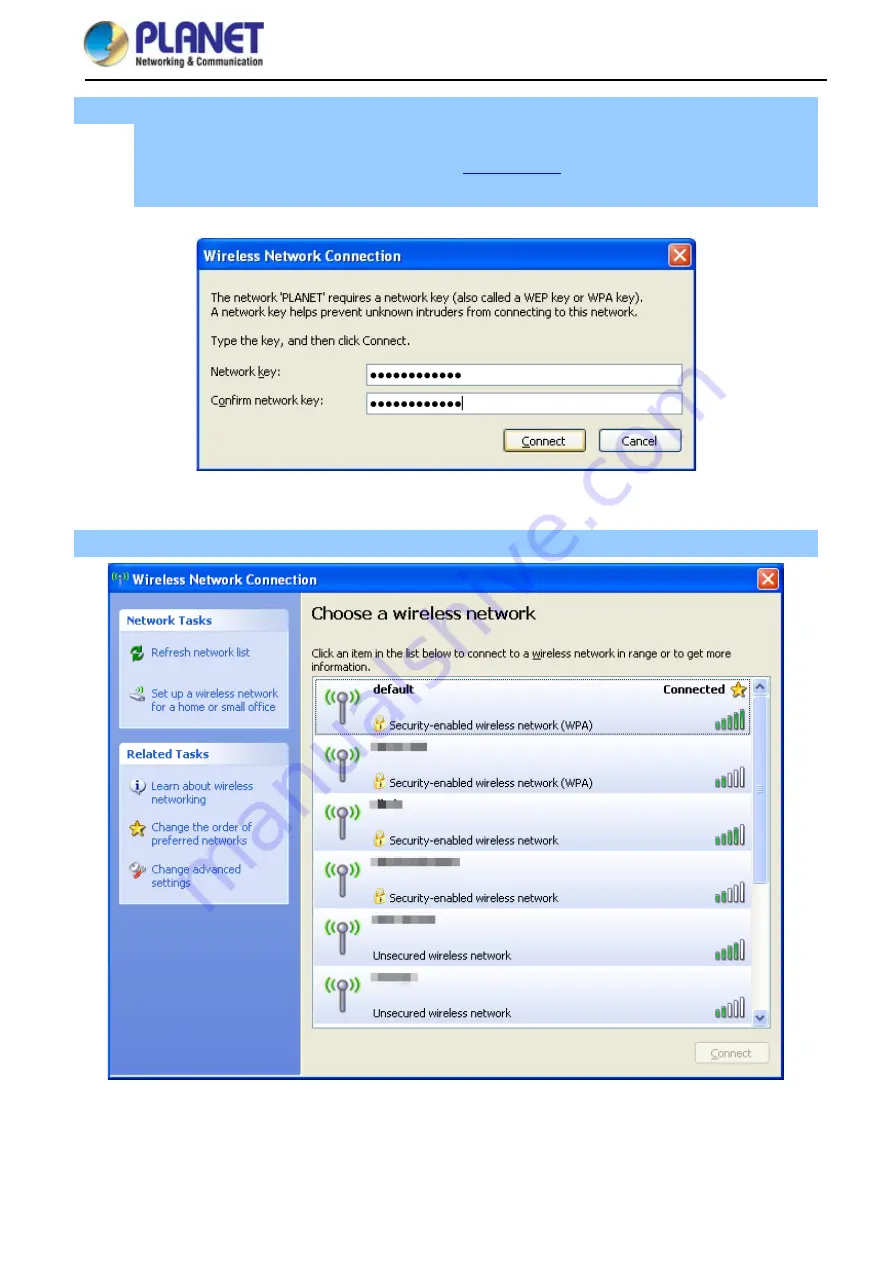 Planet WBS-512AC User Manual Download Page 62