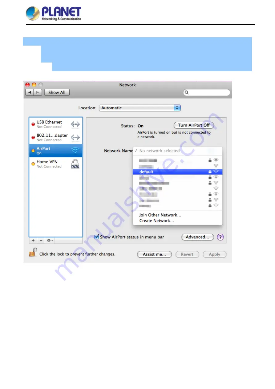 Planet WBS-512AC User Manual Download Page 69