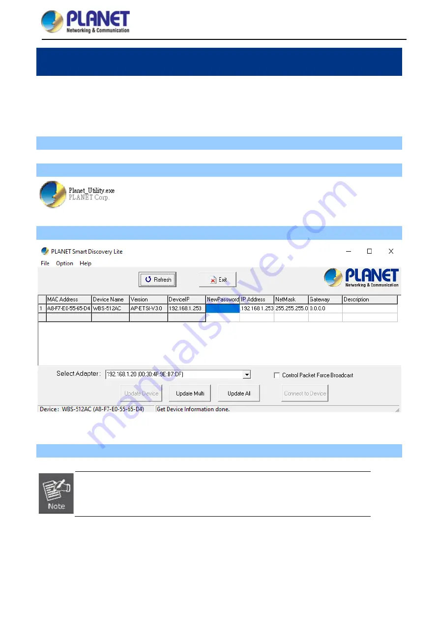 Planet WBS-512AC User Manual Download Page 73